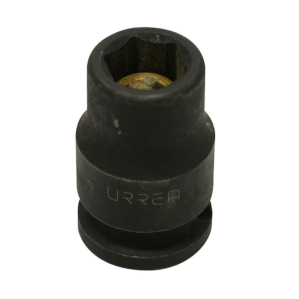 Urrea 3/8" drive, 6-pt magnetic short impact socket 13MM 7213MHM - main